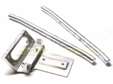 Integy Aluminum Front Bumper Set (Silver): Jato 2.5 & 3.3