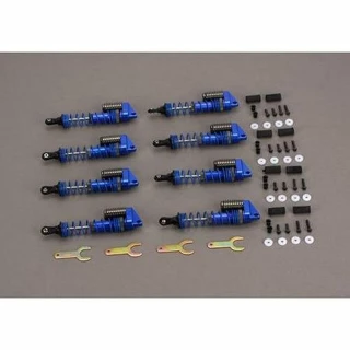 Integy MSR5 Super Duty Piggyback Shock Set (Blue): T-Maxx .15, 2.5, 3.3, E-Maxx