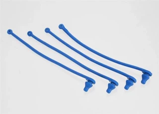 Traxxas Blue Body Clip Retainers (4)