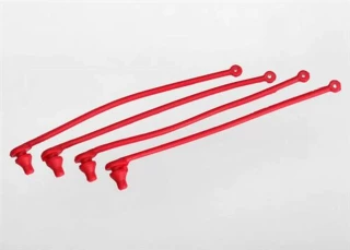 Traxxas Red Body Clip Retainers (4)