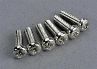 Traxxas 3x10mm Roundhead Machine Screws (6)