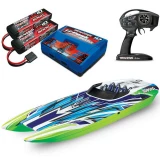 Traxxas DCB M41 40-Inch Brushless 50+MPH RC Boat COMBO w/6S & Dual Charger