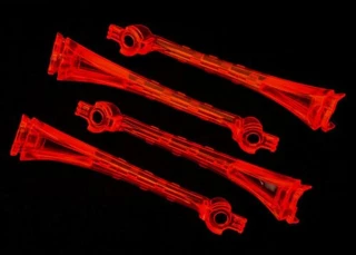 Traxxas LED lens, orange (4)