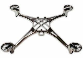 Traxxas Main frame (black chrome)/ 1.6x5mm BCS (self-tapping) (4)