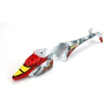 Force FHX Combat Helicopter Canopy - Red