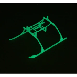 E-Flite Blade mCX Glow in the Dark Landing Skid & Battery Mount Set