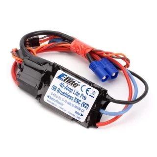 E-Flite 40-Amp Lite Pro Switch-Mode BEC Brushless ESC (V2)