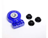 Hot Racing Blue Aluminum Servo Saver for 23-25 Spline Servos