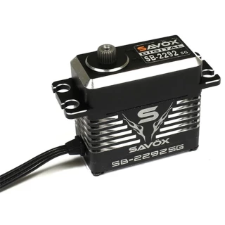 Savox SB-2292SG Monster Performance Black Ed. Brushless HV Steel Gear Servo .07 sec/430 oz/in