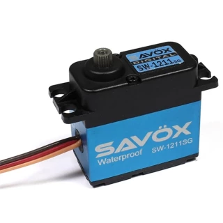 Savox SW-1211SG Waterproof High Voltage Digital Steel Gear Servo .08/347 oz/in @ 7.4V
