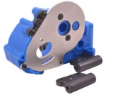 RPM Blue Gearbox & Rear Mounts for Traxxas Slash 2WD, Stampede 2WD, Rustler, Bandit