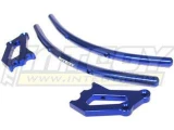 Integy Aluminum Front Bumper Set (Blue): T-Maxx 2.5, 3.3, & E-Maxx