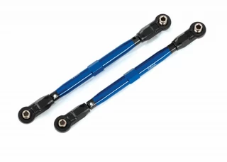 Traxxas Maxx TUBES Blue 6061-T6 Aluminum Toe Links for use with #8995 WideMaxx Suspension Kit