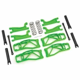 Traxxas Maxx 4S Green WideMaxx Suspension Kit  - Includes Front & Rear Suspension Arms, Front Toe Links, Rear Shock Springs