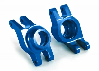 Traxxas Maxx Blue 6061-T6 Aluminum Rear Stub Axle Carriers