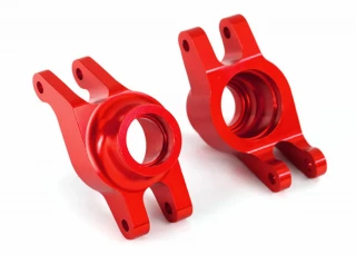 Traxxas Maxx Red 6061-T6 Aluminum Rear Stub Axle Carriers