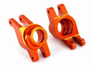 Traxxas Maxx Orange 6061-T6 Aluminum Rear Stub Axle Carriers