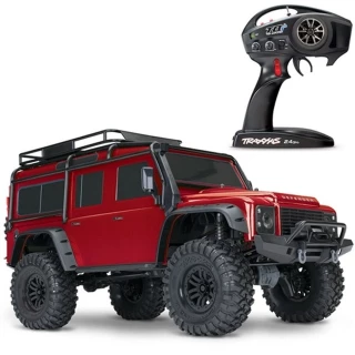 Traxxas TRX-4 Trail RC 4x4 Crawler RTR w/Land Rover Defender Body