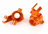 Traxxas Maxx Orange 6061-T6 Aluminum Steering Blocks