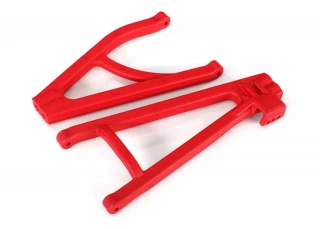 Traxxas E-Revo 2.0 Red Left Rear Upper & Lower HD Adjustable Wheelbase Suspension Arms