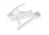 Traxxas E-Revo 2.0 White Left Rear Upper & Lower HD Adjustable Wheelbase Suspension Arms