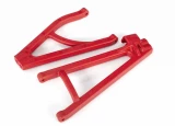 Traxxas E-Revo 2.0 Red Right Rear Upper & Lower HD Adjustable Wheelbase Suspension Arms