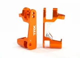 Traxxas Orange Aluminum Caster Blocks for 4x4 Slash Stampede Rustler