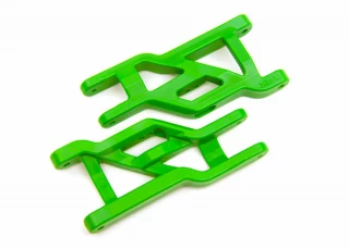 Traxxas Green HD Front Suspension Arms for 2WD Slash Rustler Stampede