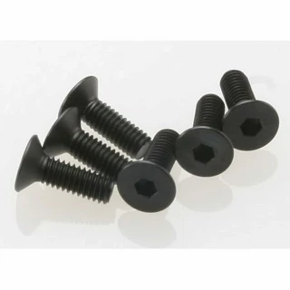 Traxxas Screws 4x12mm (6) Countersunk: VXL