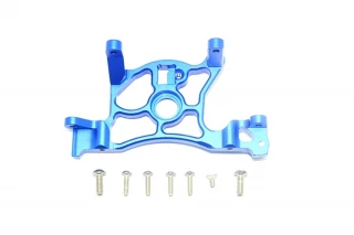 GPM Blue Aluminum Motor Mount for Rustler 4x4 & Slash 4x4 LCG