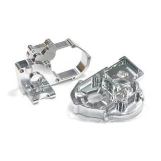 Integy HD Aluminum Gearbox (Silver): Slash, Stampede, Rustler