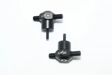 GPM Black Aluminum Spare Tire Locking Nuts for UDR