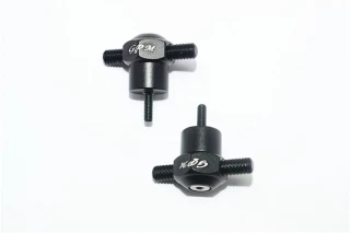 GPM Black Aluminum Spare Tire Locking Nuts for UDR