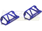 Integy Aluminum L&R Servo Guards (Blue): Revo 3.3, E-Revo, Summit, Slayer