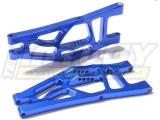 Integy Aluminum Rear Lower Suspension Arms (Blue): Jato