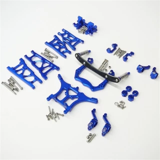 Gen3 RC Blue Aluminum Complete Upgrade Kit Traxxas Rustler 2WD XL-5 & VXL