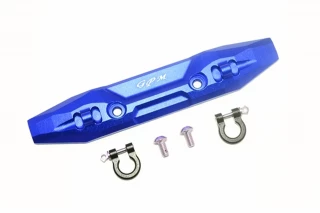 GPM Aluminum Front Bumper w/D-Rings for E-Revo 2.0 (Blue)