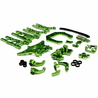 Integy Evo Conversion Set (Green) for Traxxas Rustler