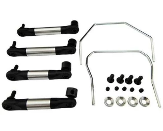 Hot Racing Front & Rear Sway Bar Set for Slash 4x4 & 1/10 Rally