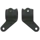 RPM Front Bearing Carriers, Black: RU,ST,BA,SLH