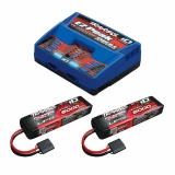 Traxxas 2990 EZ-Peak Dual Charger w/2x 3S 5000mAh LiPo Battery Completer