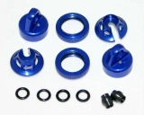 Hot Racing Blue Aluminum Shock Upgrade Kit for Traxxas 1/16 GTR Shocks